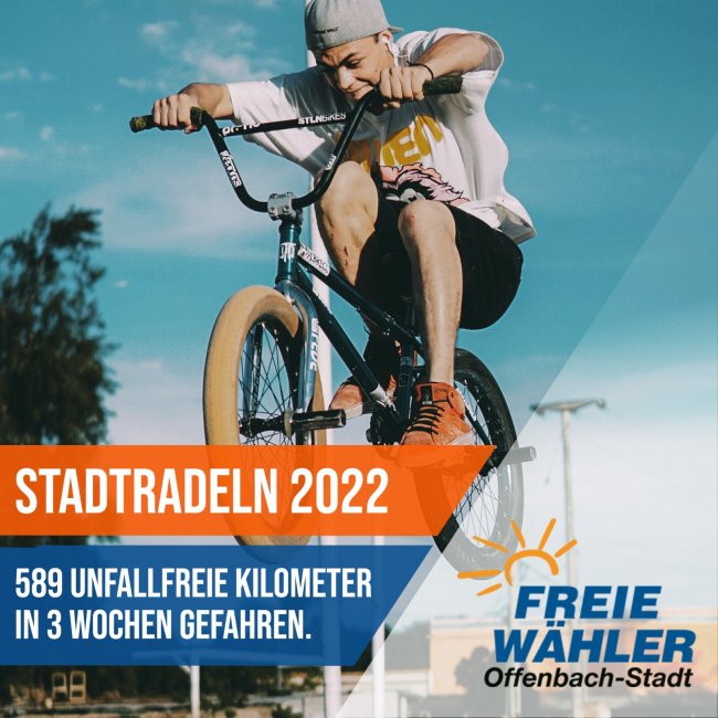 Gemeinsam fahren wir 589 Kilometer durch Offenbach