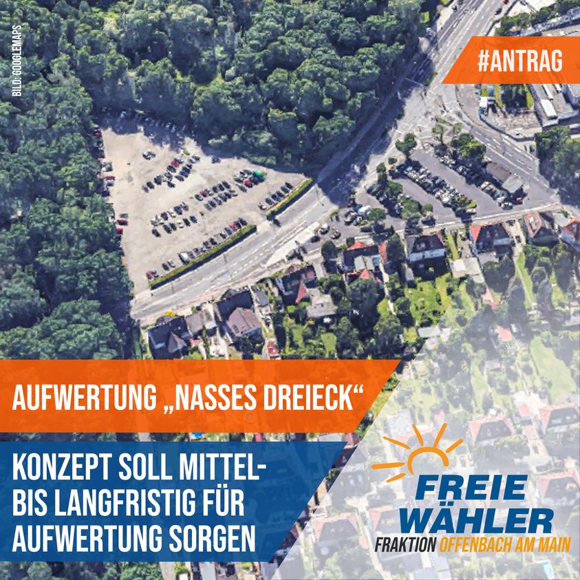 Wir beantragen die Aufwertung vom „Nassen Dreieck“