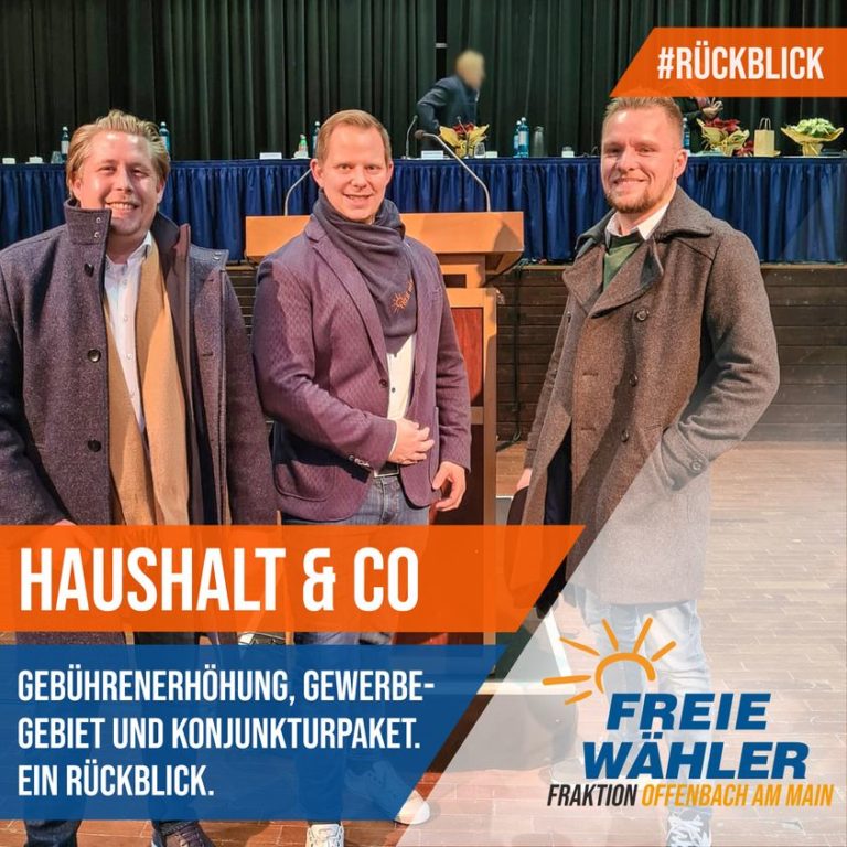 Vergangene Woche fand die letzte Stadtverordnetenversammlung dieses Jahres statt. Wie immer stand die Dezember-Sitzung ganz im Zeichen des Offenbacher Haushalts für das Jahr 2023.