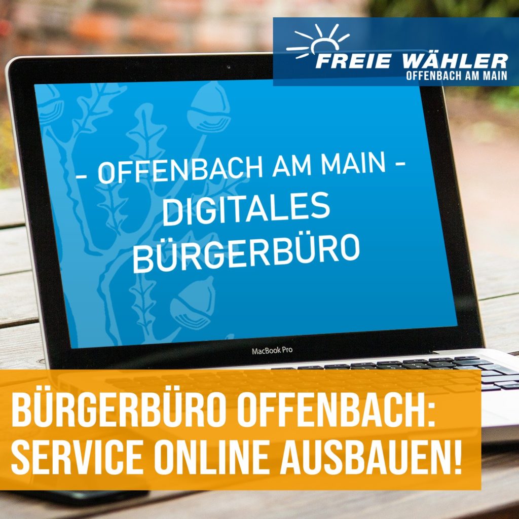 Angebot des Bürgerbüros ausbauen
