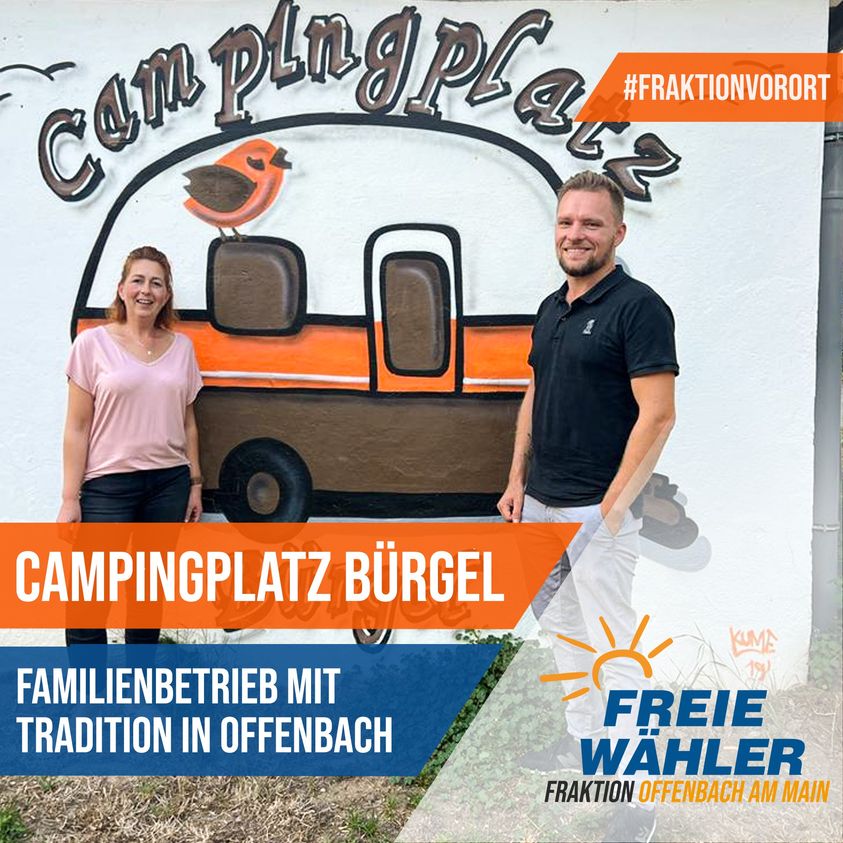 Zu Besuch auf dem Campingplatz Bürgel