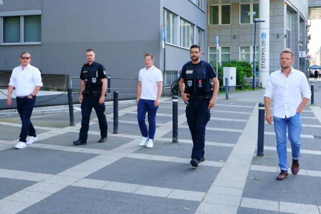 „FREIE WÄHLER Offenbach” und Stadtpolizei gemeinsam auf Streife