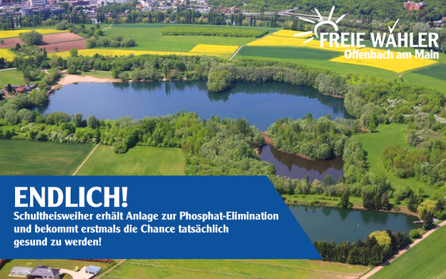 Endlich, Schultheisweier erhält Anlage zum Filtern