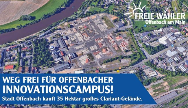 Weg Frei für Offenbacher Innovationscampus