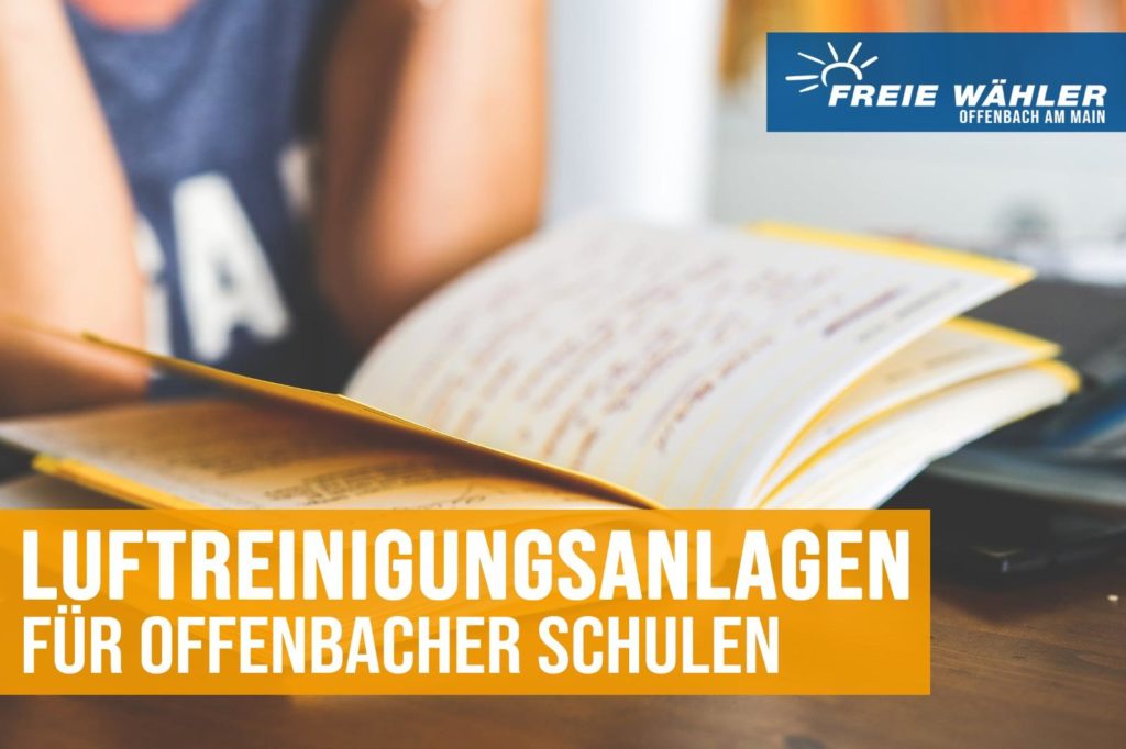 Luftreinigungsanlagen für Offenbacher Schulen